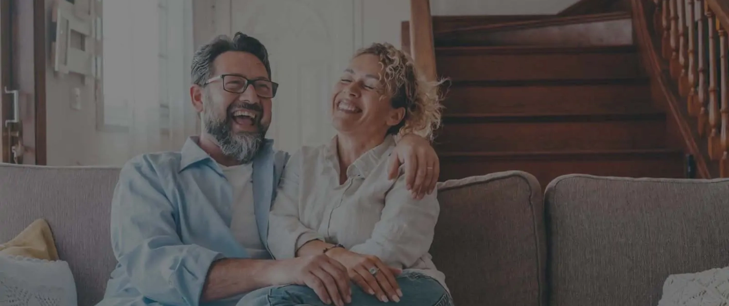 Happy Young Couple at Greg Litser Property