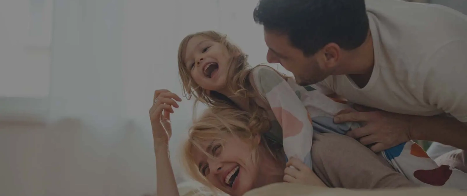 Happy Family at Greg Lister Property